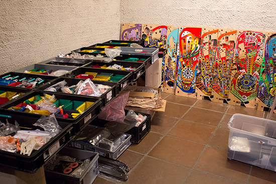High Class Pinball's stand