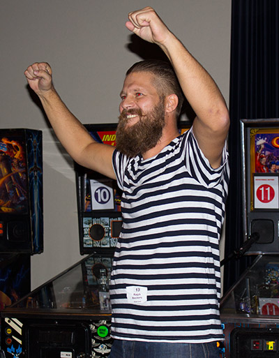 A jubilant Ralph Beckers