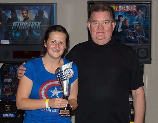Second place, Kate Morris