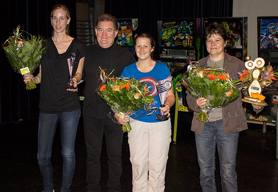 The top three with their flowers