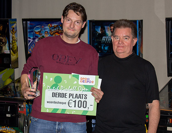Third place, Paul Jongma