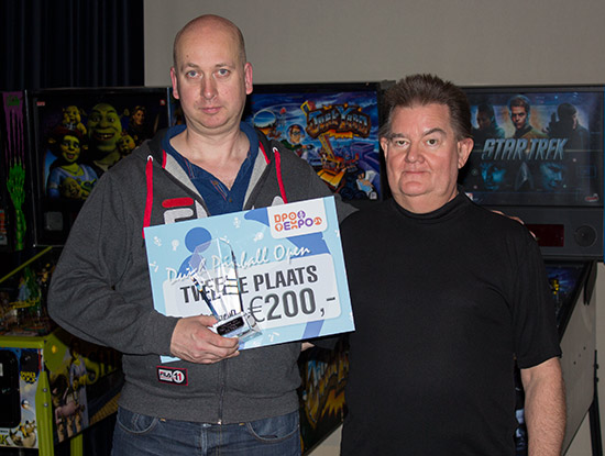 Second place, Dirk Klaver