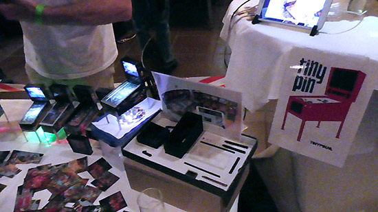 The Tiny Pin stand
