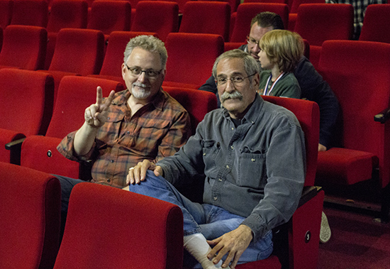 Greg and Roger were watching the final