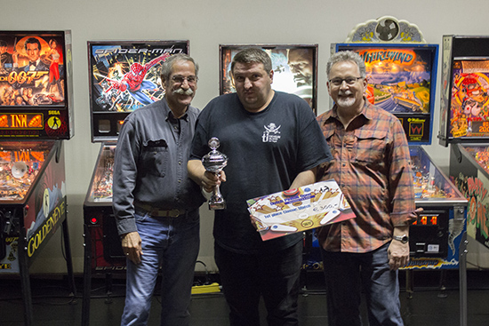 Winner of the DPO Classic Tournament, Franck Bona