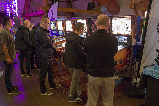 Dutch Pinball's machines