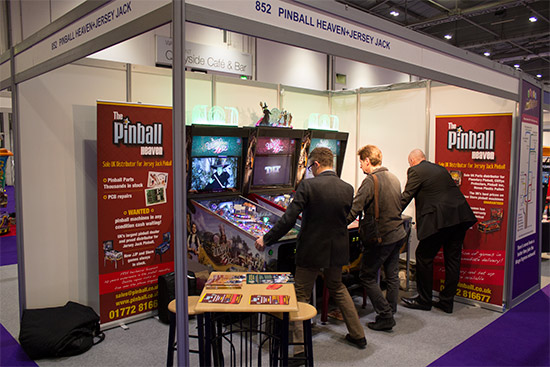 The Pinball Heaven stand