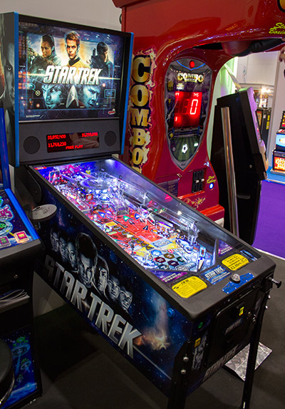 Star Trek on the Wessex Coin stand