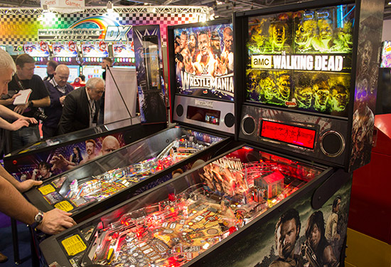 Stern Pinball's machines