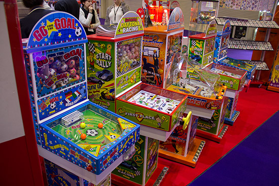 More kids' pinball dispensers