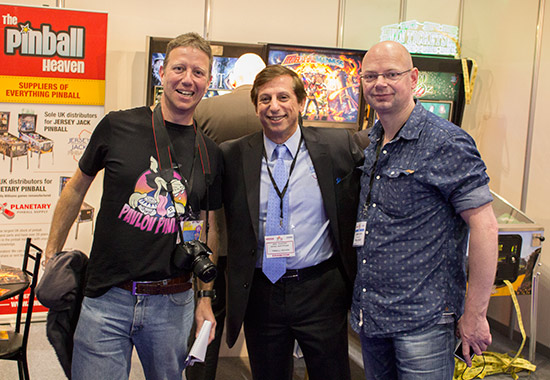 Jack with Paul Rubens and Jonathan Joosten