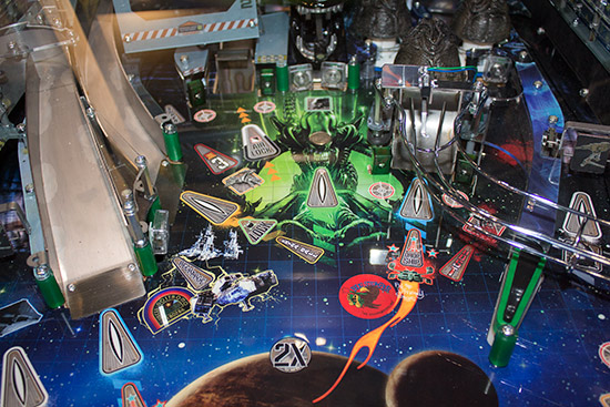 The central part of the playfield