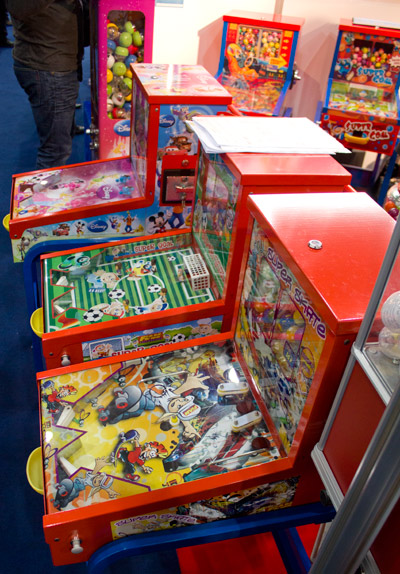 Capsule and gumball dispensers