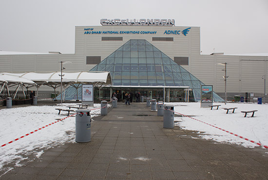 The Excel London Exhibition Centre