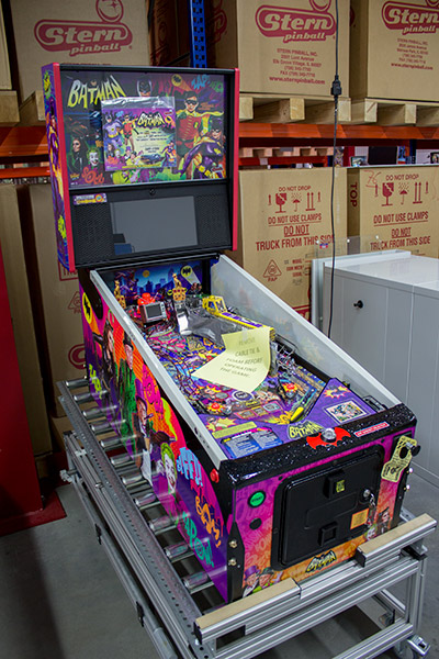 A Batman 66 LE being prepared for delivery