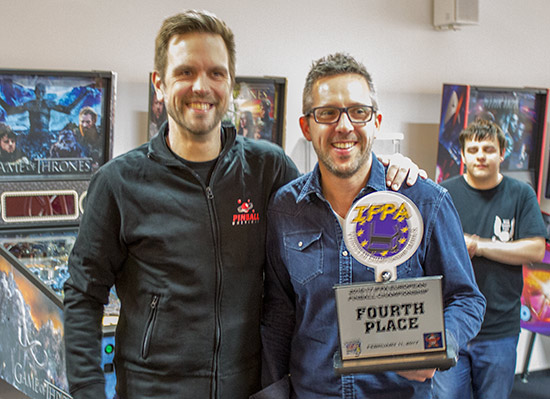 Fourth place, Taco Wouters