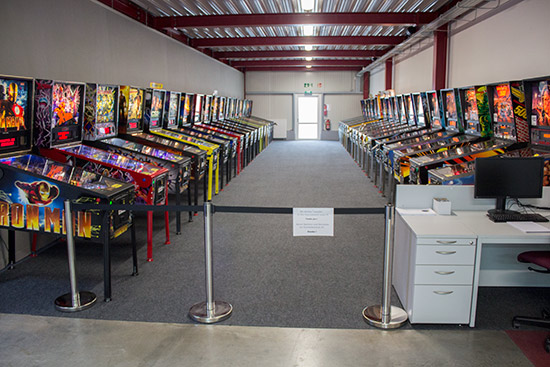 The main ECS tournament area