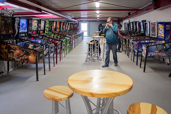 The second free play area