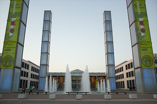 The Fiera Expo Centre in Rimini