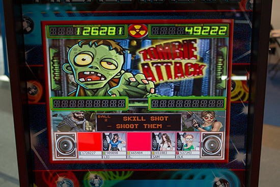 The backbox screen