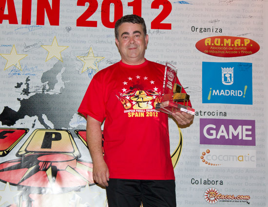 EPC Classic Tournament winner Francisco N&uacute;&ntilde;ez