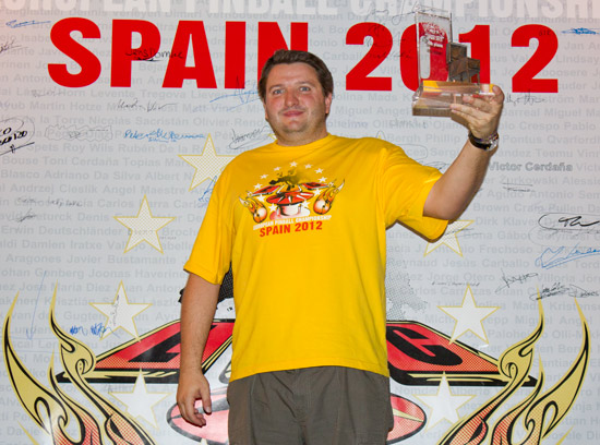 Fourth place, Franck Bona