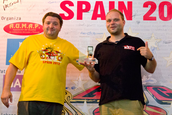 2012 European Pinball Champion, Levente Tregova