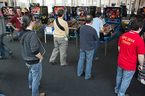 The first games of the main EPC Tournament begin
