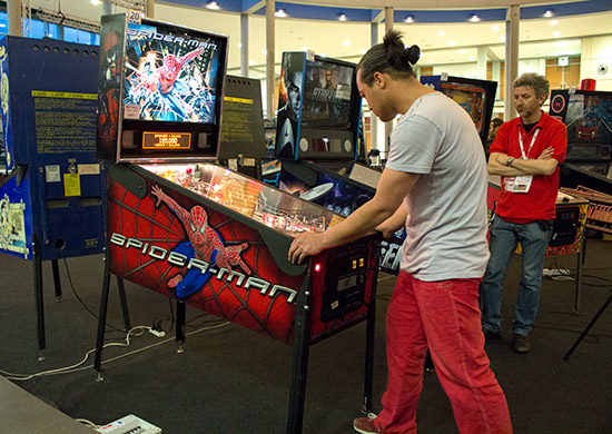 Michael tries to level the match on Spider-Man