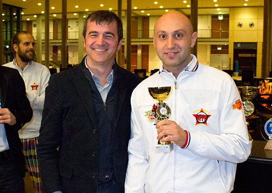 Third place in the '80s Tournament - Daniele Acciari