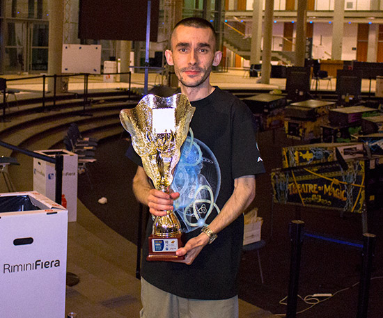 The European Pinball Champion of 2014, Kriszti&aacute;n Szali