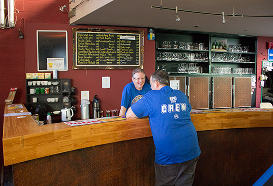 The second bar