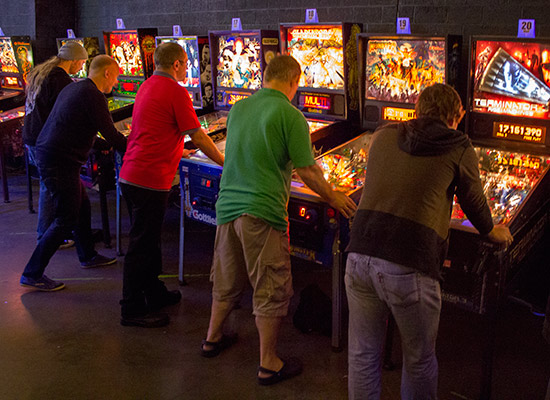 A selection of the EPC machines