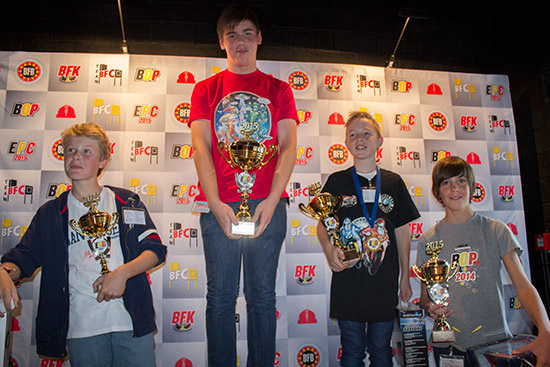 The final four in the Youth Tournament