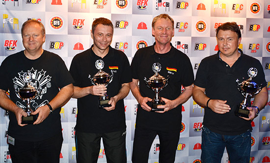 Second place, Team Germany