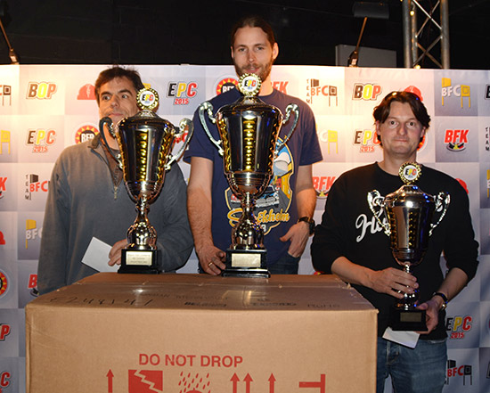 The top three in the EPC 2015: