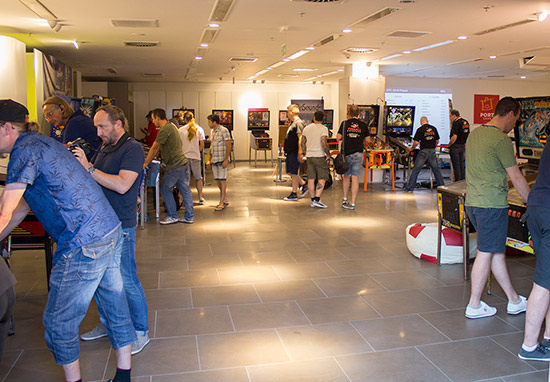 Inside the shopping centre retail unit used for the EPC