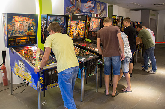 Free-play practice machines
