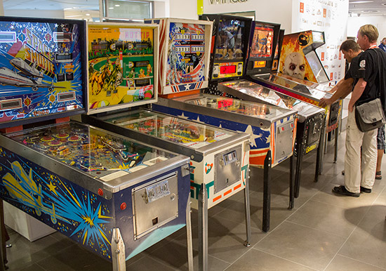 Free-play practice machines