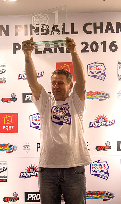Winner of the '80s Tournament, Daniele Baldan