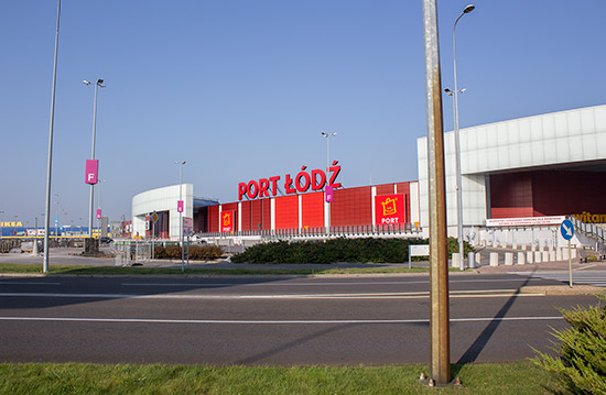 Port Ł&oacute;dź shopping centre