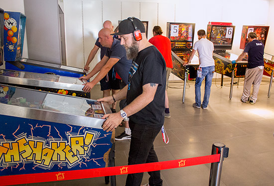 Players in the '80s Tournament