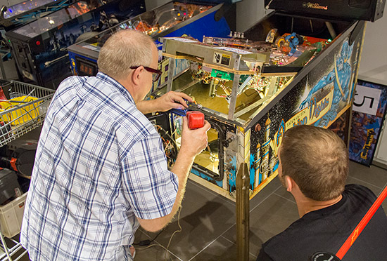 Tales of the Arabian Nights burned up a flipper coil mid-game