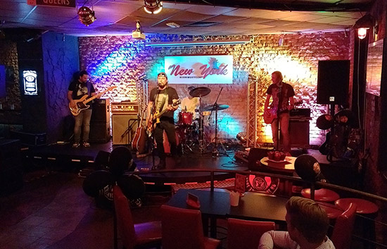 Live music at the New York Music Club