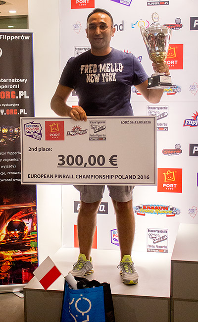Second place, Cesare d'Atri