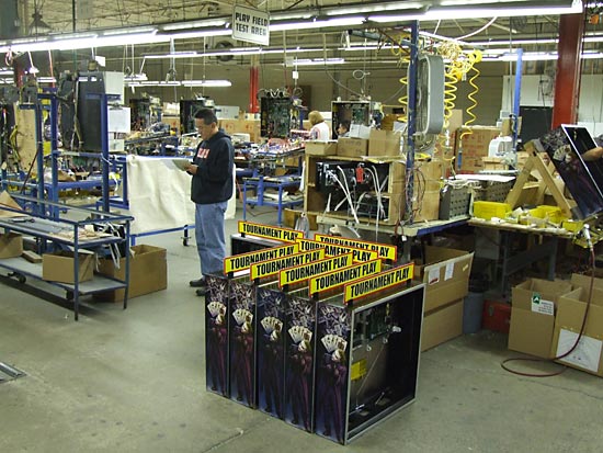 Backboxes are equipped with their components