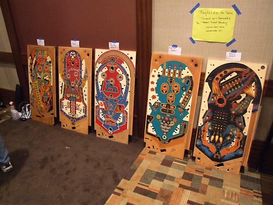 Some restored playfields for sale