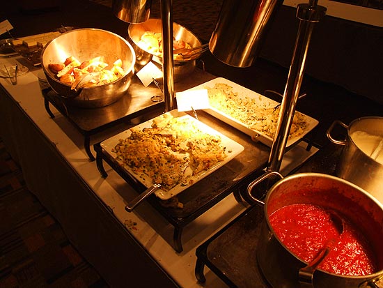 Some of the food from the Bumper Blast