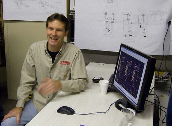 John Borg demonstrates his design system