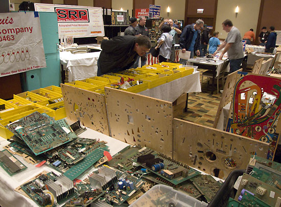 There were boards a-plenty while SRP Productions had their stand behind